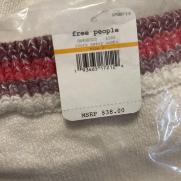 NWT Free People In The Sun Brami S Ivory Berry - Picture 7 of 7